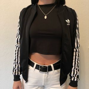 Black adidas jacket